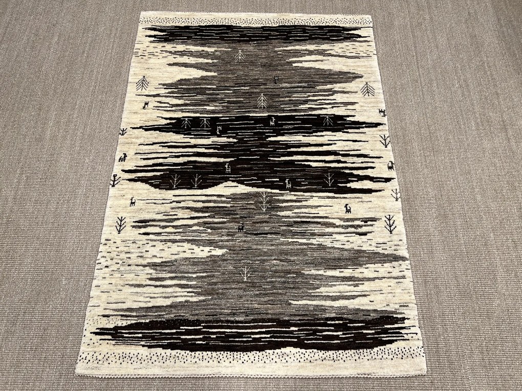Loribaft Tappeto persiano 120 x 180 Beige (Iran) Annodato A Mano