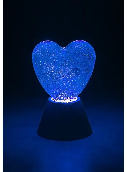 Rabalux 76040 - Lampada decorativa LED RGB SPARKLY LED/0,8W/3xAA a forma di cuore