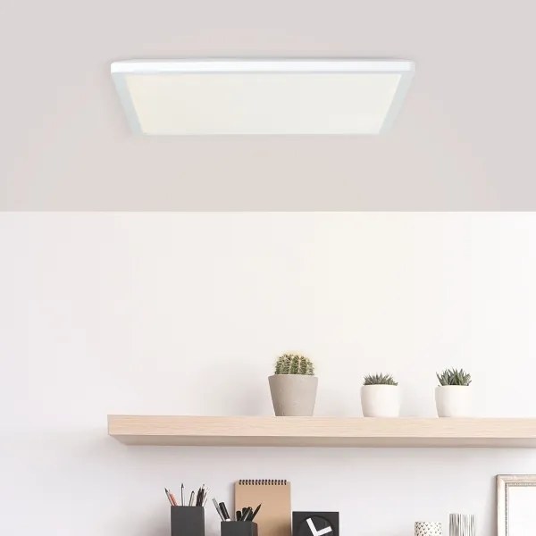 Brilliant - LED Plafoniera MILTON LED/24W/230V 42x42 cm bianca