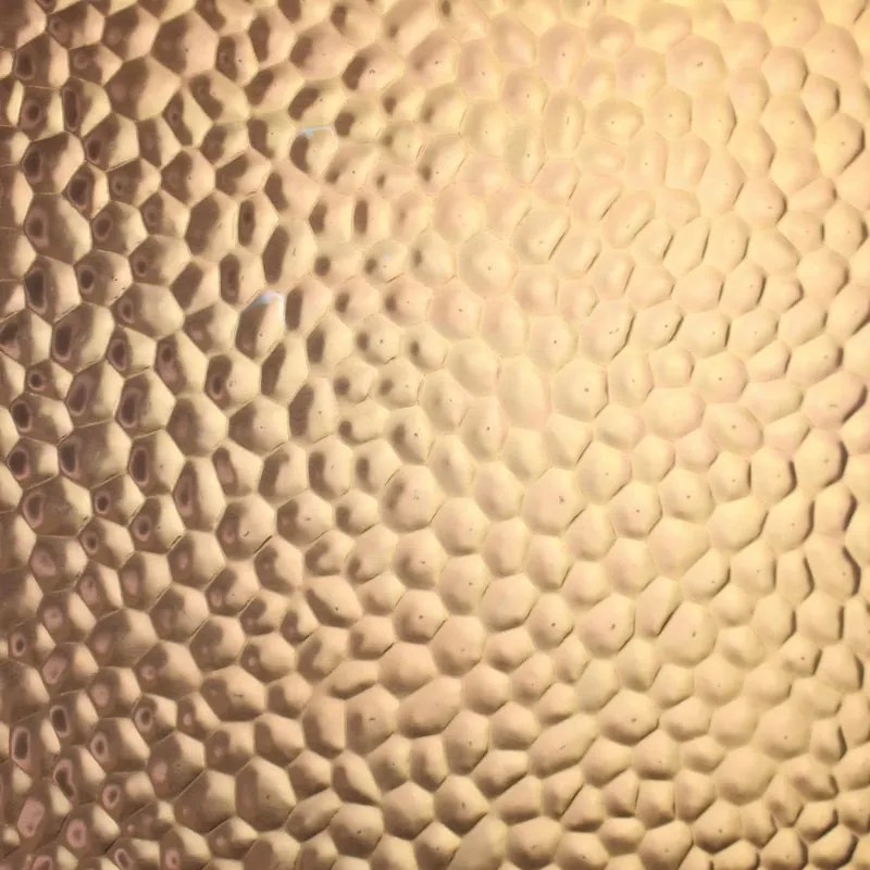 Lamiera in alluminio martellato 10x50 cm