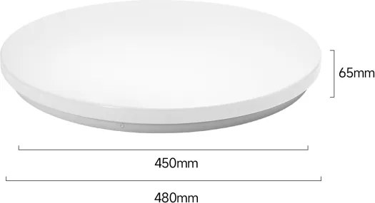 Brilagi - Plafoniera LED MILKY WAY LED/36W/230V 3000K Ø 48 cm