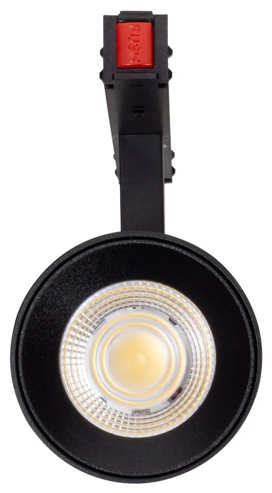 Faro LED 15W Magnetico CCT CRI92 36° Nero 48V - BRIDGELUX LED Colore Bianco Variabile CCT