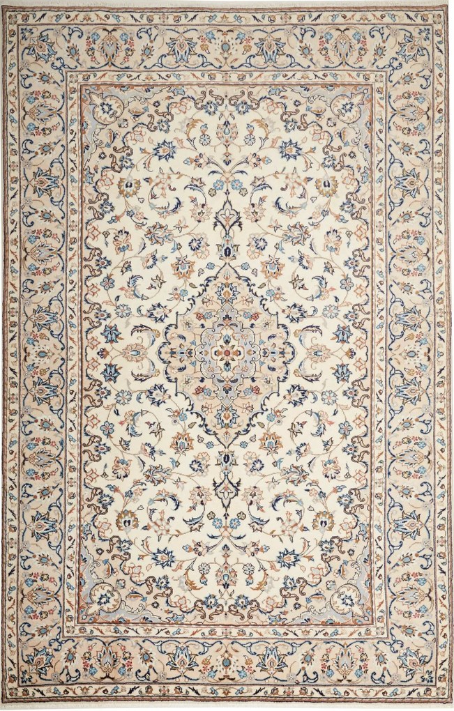 Kashan Tappeto persiano 190x300 Beige (Iran) Annodato A Mano
