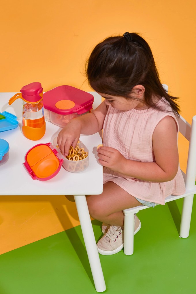 Bottiglia Sport 600 ml – rosa/arancione