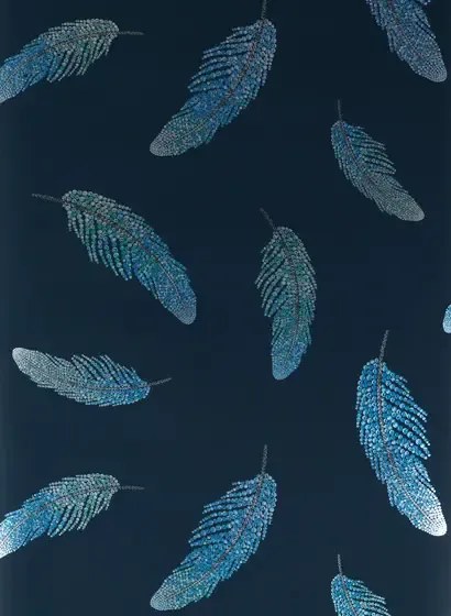 Matthew Williamson Carta da parati Adornado - Navy/ Sapphire