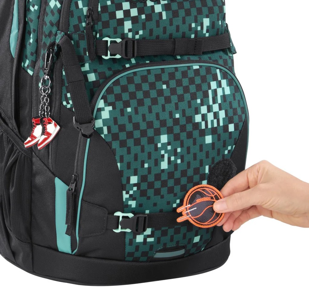 Zaino scuola coocazoo PORTER, Pixel Blox