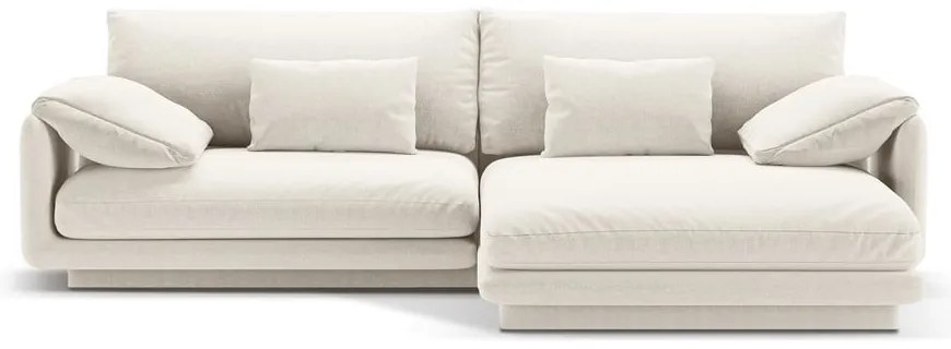 Divano angolare bianco (angolo destro) Torino - Micadoni Home