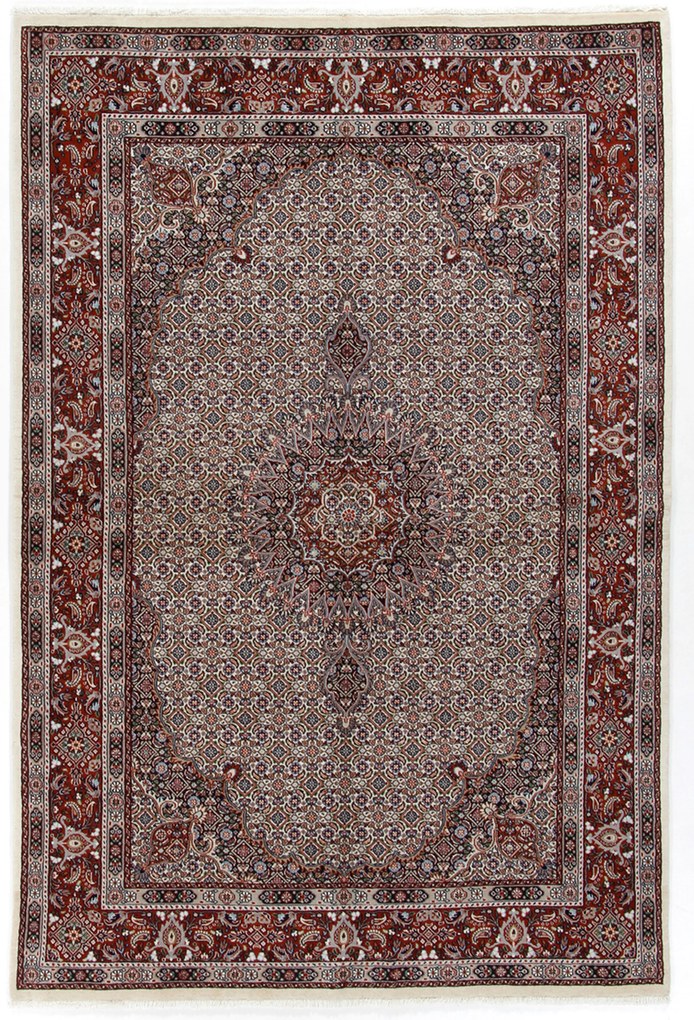 Moud Tappeto 160x250 (Iran) Annodato A Mano