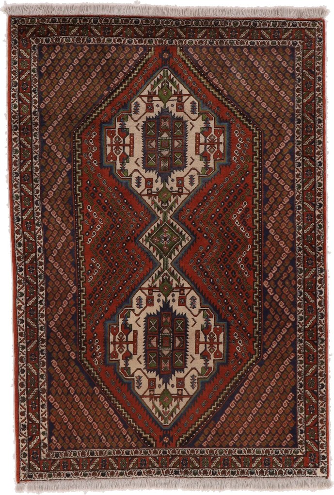 Afshar Tappeto persiano 170x120 (Iran) Annodato A Mano