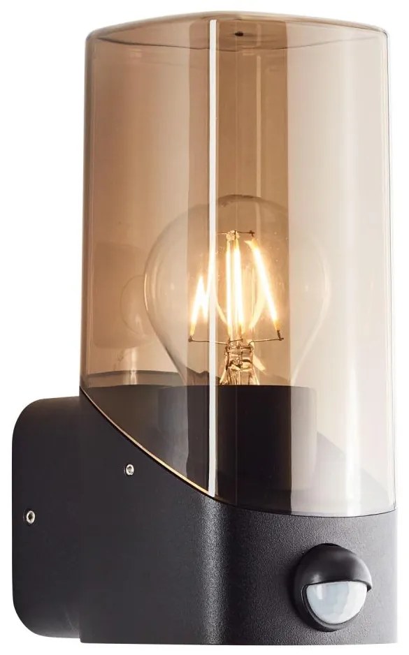 Brilliant - Applique da esterno con sensore MINOU 1xE27/10W/230V IP44