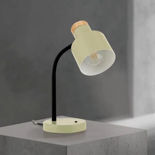 Orion - Lampada da tavolo GILI 1xE27/40W/230V verde