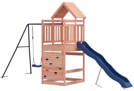 Set da Gioco da Esterno in Legno Massello di Douglas