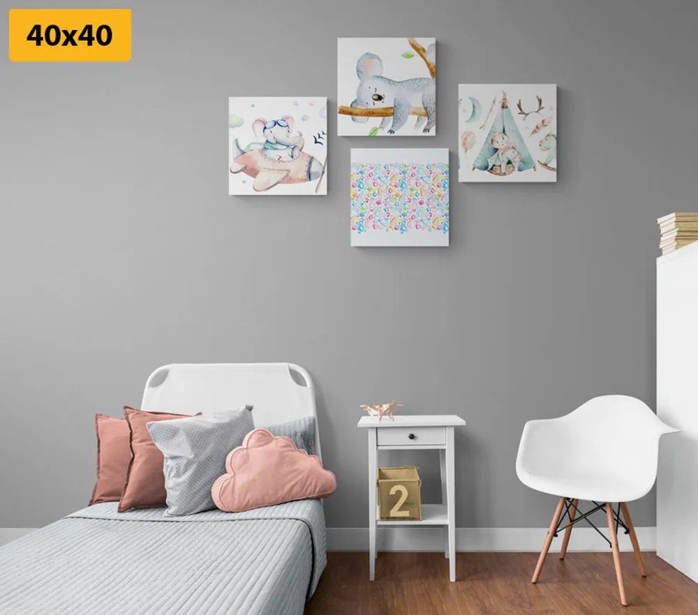 Set di quadri – Per bambini in colori splendidi