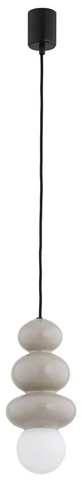 Argon 8786 - Lampadario da bagno su filo ORLANDO PLUS 1xG9/6W/230V IP44 grigio