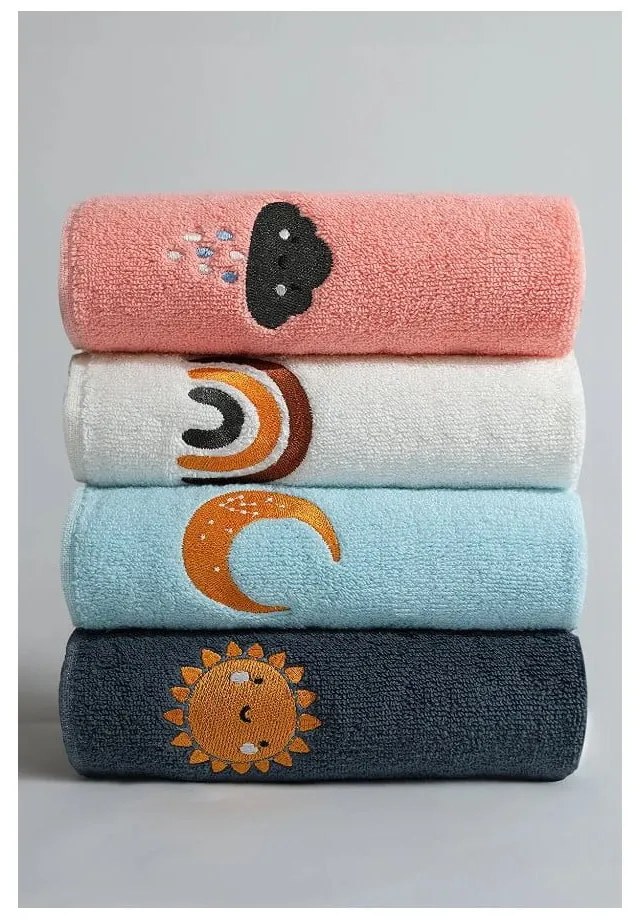 Asciugamani in cotone in set da 4 30x50 cm - Mila Home