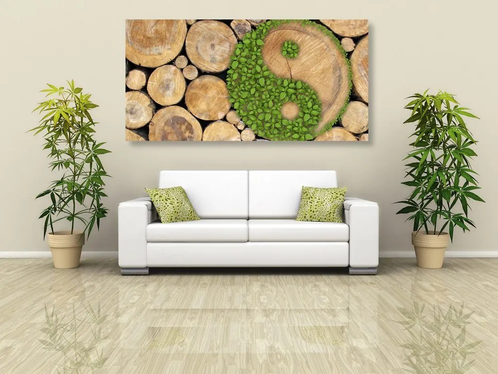 Stampa su tela – Yin e Yang in eco design