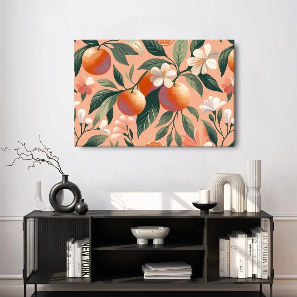 Quadro su tela – Giardino di aranci