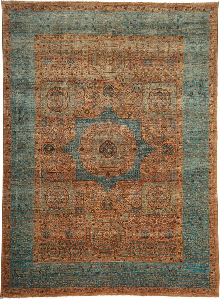 Mamluk Tappeto orientale 230x170 Marrone (Pakistan) Annodato A Mano