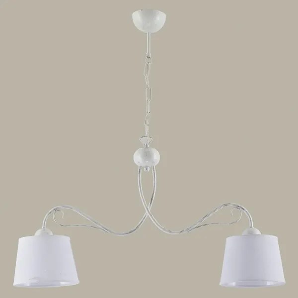 Jupiter 1344 - KM 2 B - Lampadario a sospensione con catena KAMELIA 2xE27/60W/230V