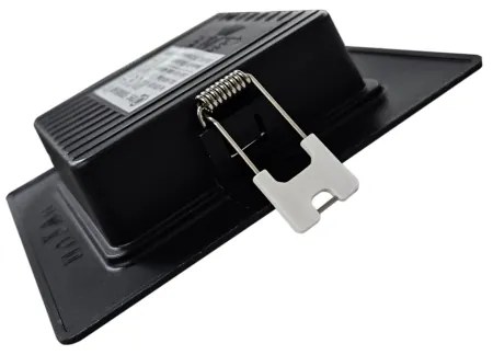 Lampada LED da incasso SQUARE LED/6W/230V 4000K 12x12 cm nero