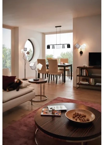 Eglo 98588 - Lampadario a sospensione con filo ALMEIDA 5xE14/25W/230V