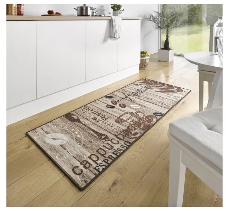 Runner da cucina marrone Delicious Coffee, 67 x 180 cm Delicious Coffee - Hanse Home