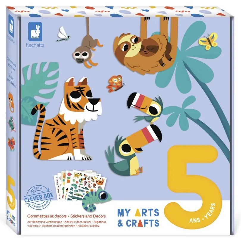 My arts&crafts - Adesivi - Animali della giungla