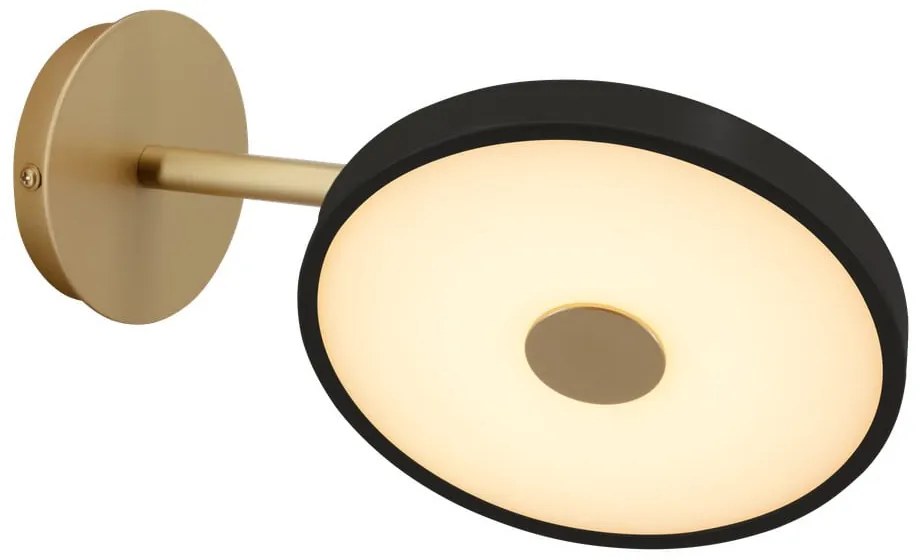 Lampada da parete dimmerabile a LED nera ø 15 cm Asteria Wall Short - UMAGE