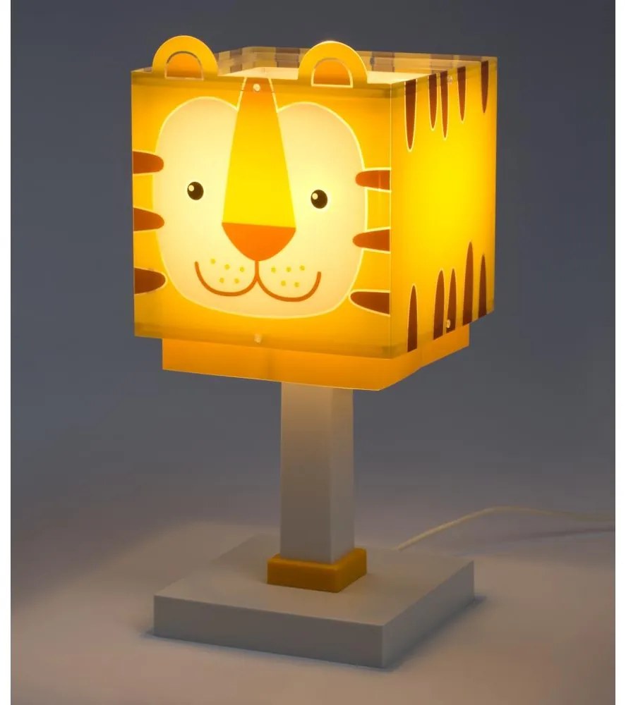 Dalber 64561N - Lampada LED per bambini LITTLE TIGGER 1xG4/4W/230V arancione