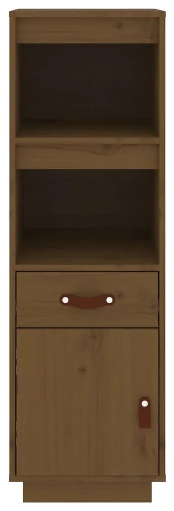 Credenza miele 34x40x108,5 cm in legno massello di pino