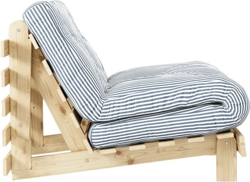 Poltrona bianca/azzurra Roots - Karup Design