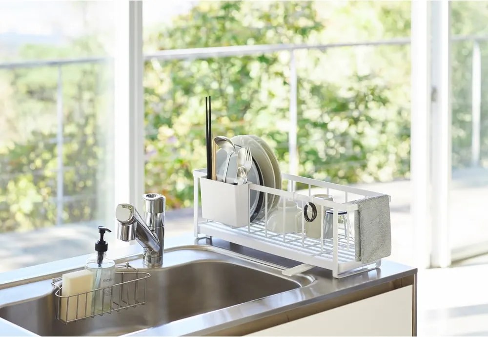 Vaschetta di raccolta Yamazaki bianca Tower - YAMAZAKI