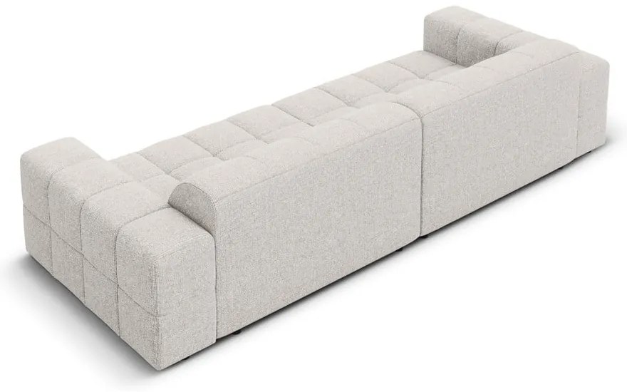 Divano grigio chiaro 244 cm Chicago - Cosmopolitan Design