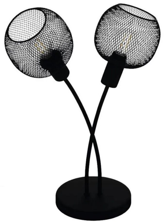 Eglo 43376 - Lampada da tavolo WRINGTON 1 2xE14/40W/230V