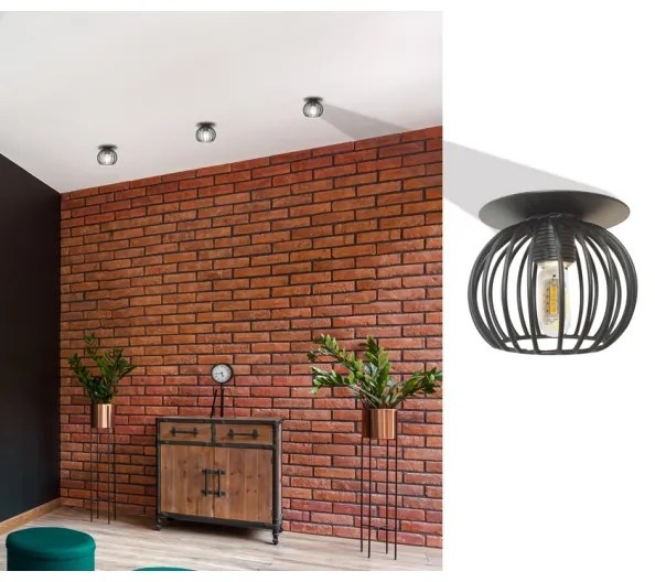 Faretto da incasso SK 93 1xG9/40W/230V nero