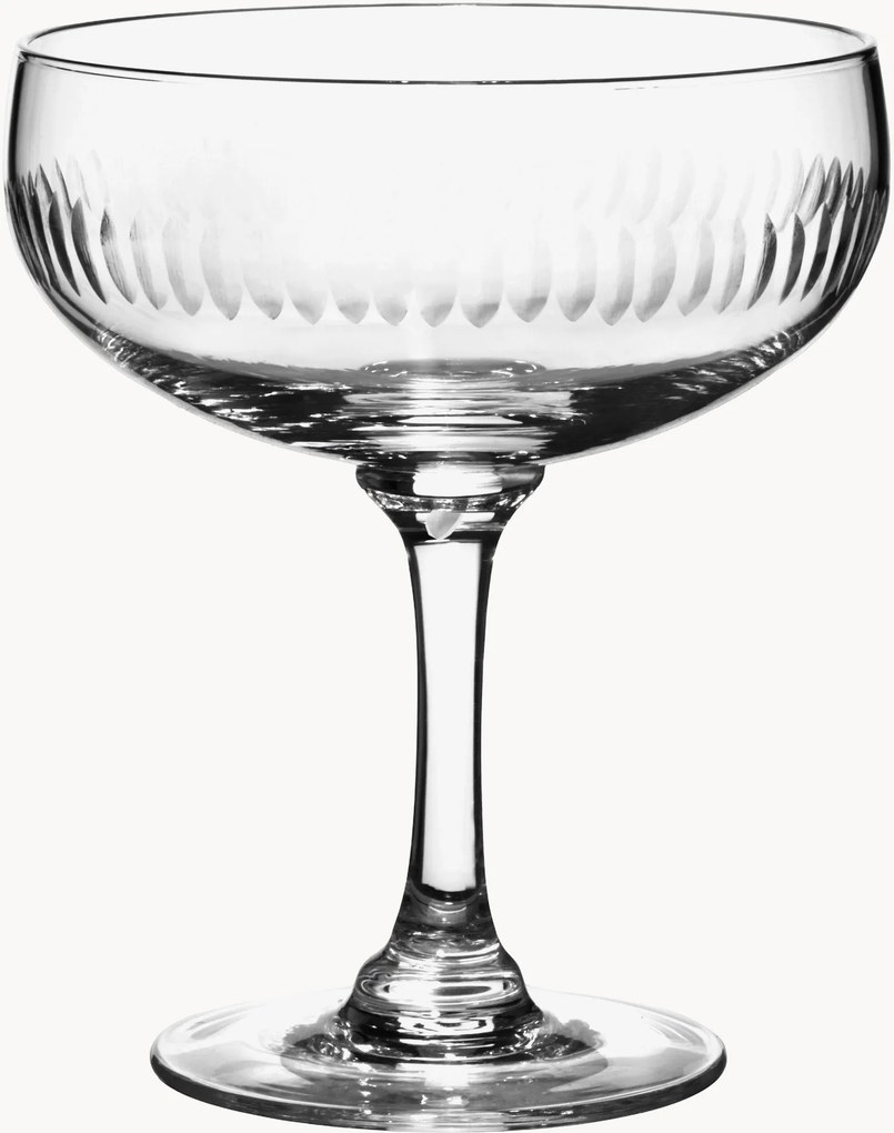 Set di 4 bicchieri da cocktail in cristallo soffiato Spears