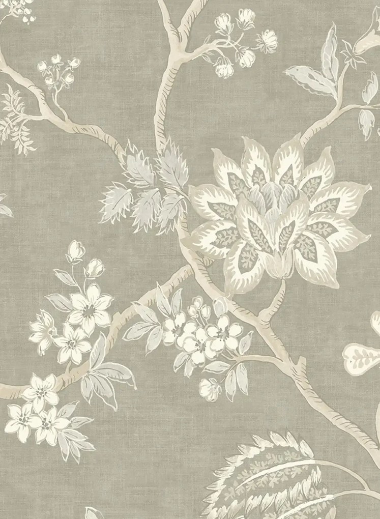 Lewis & Wood Carta da parati Indienne - Moss