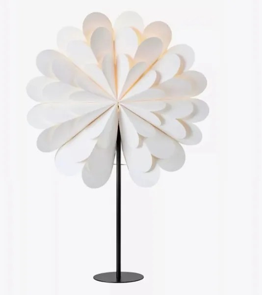 Markslöjd 705946 - Decorazione natalizia MARAVILLA 1xE14/25W/230V 68 cm bianca/nera