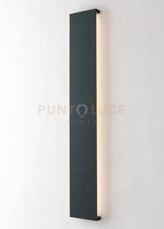 Applique biemissione led ribbon antracite 20w 2600lm 4000k ip65 11,...