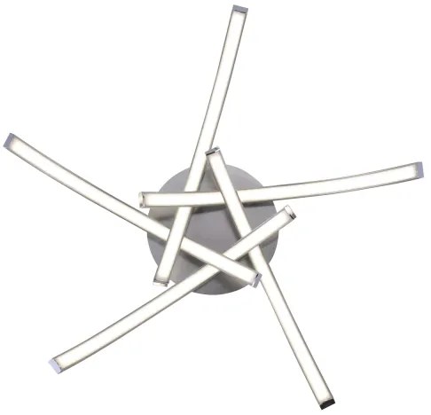 Leuchten Direkt 15340-55 - Lampadario a plafone LED VALERIE 5xLED/3,7W/230V