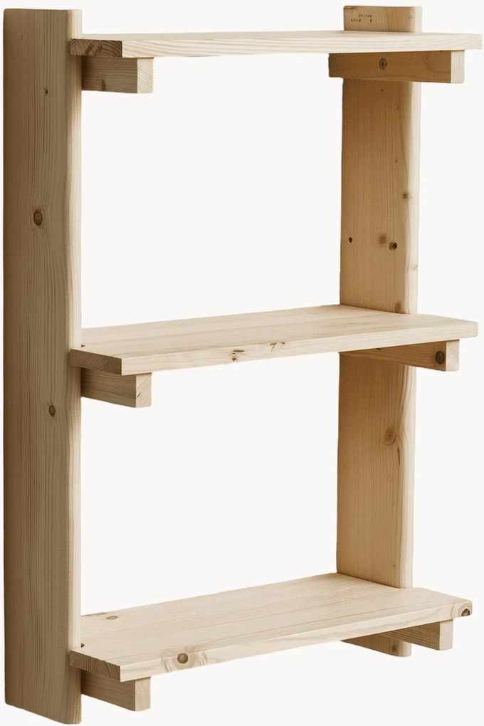Mensola da parete in legno di pino Beam