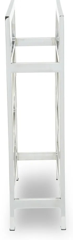 Portabottiglie in metallo argento lucido per 12 bottiglie Barolo - Premier Housewares