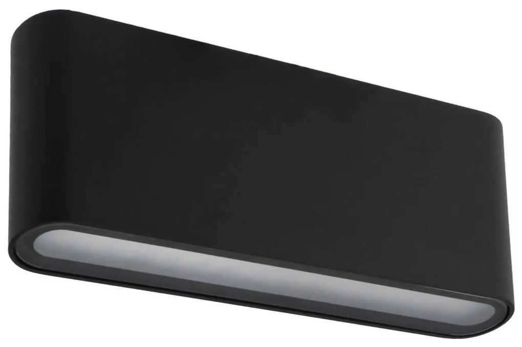 Applique LED 12W Bidirezione IP65 CCT Bianco Variabile - Nera Colore Bianco Variabile CCT