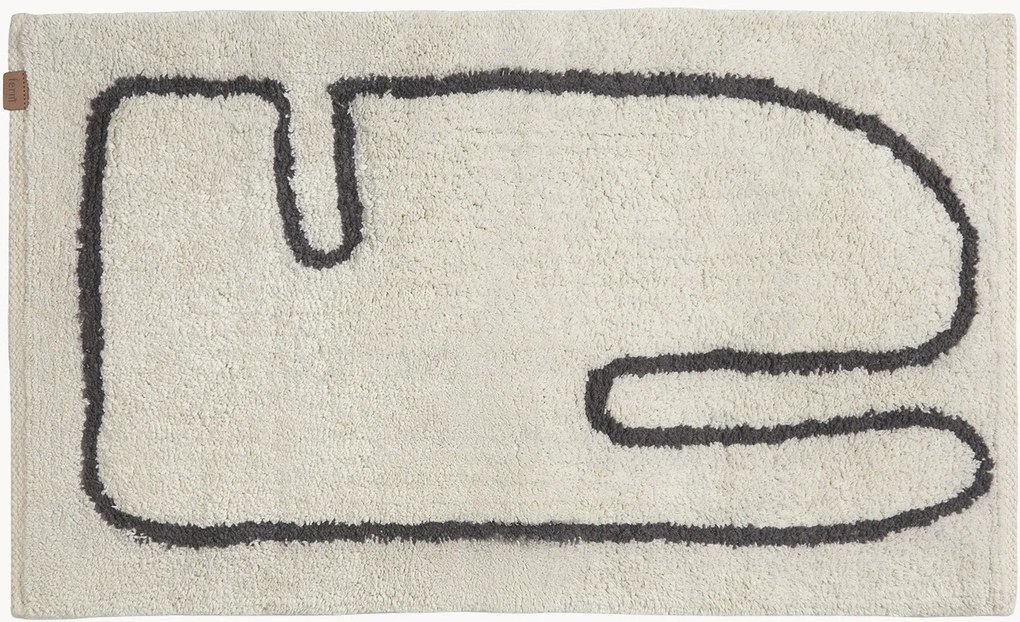 Tappetino da bagno in cotone organico lavabile Lay