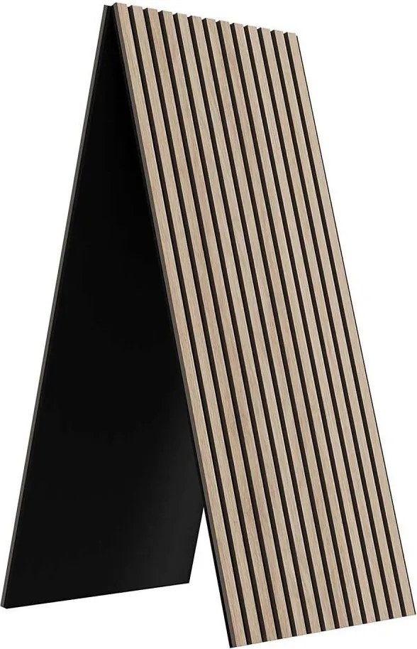 Pannello fonoassorbente da rivestimento VASALUND 240x52 cm in rovere