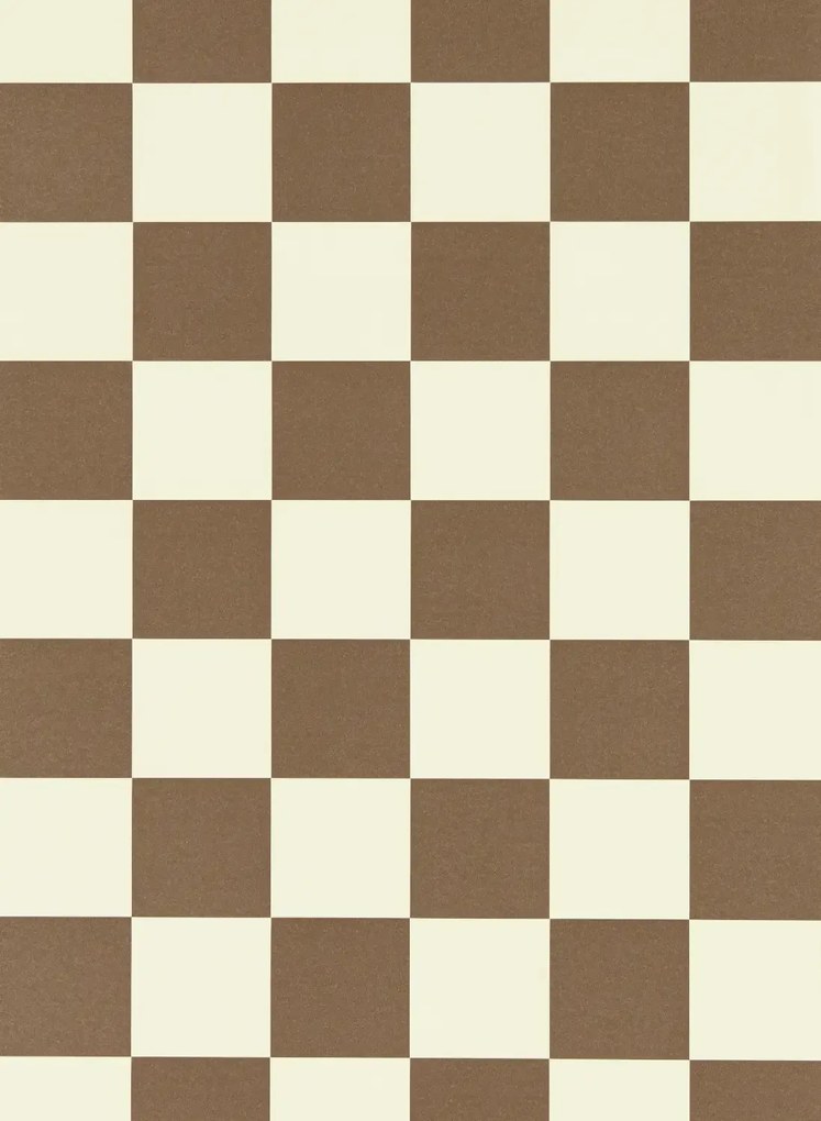 Harlequin Carta da parati Blenets Check - Chocolate