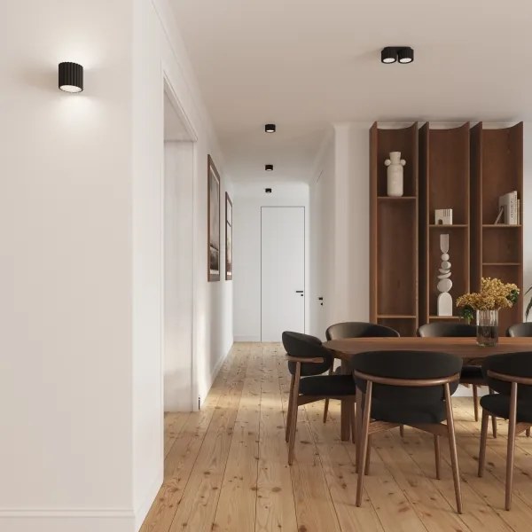 Brilagi - Faretto LED SFERA 1xGX53/30W/230V Ø 10 cm nero