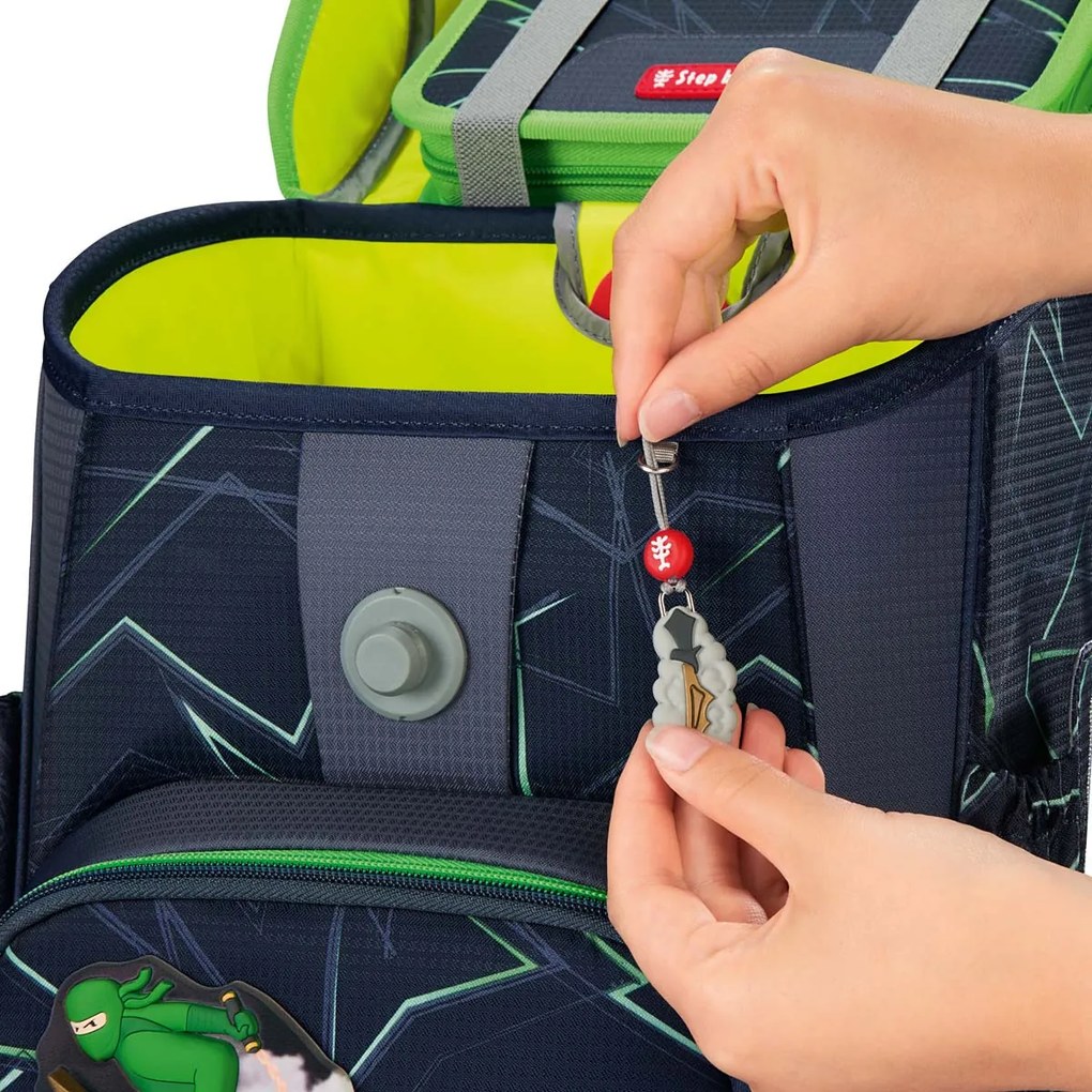 Zaino scuola Step by Step CLOUD, Ninja Kimo - set 5 pezzi