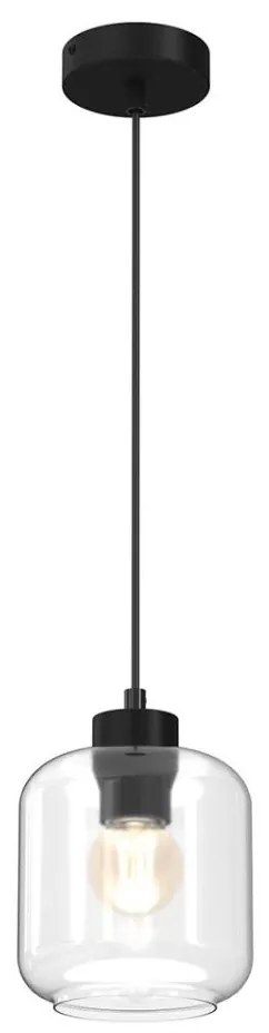 Lampadario a sospensione con filo SOMBRA 1xE27/60W/230V limpido