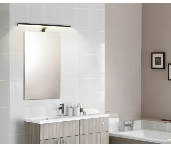 Globo 41923B - Illuminazione a LED per specchi da bagno JAIME LED/12W/230V IP44 nero